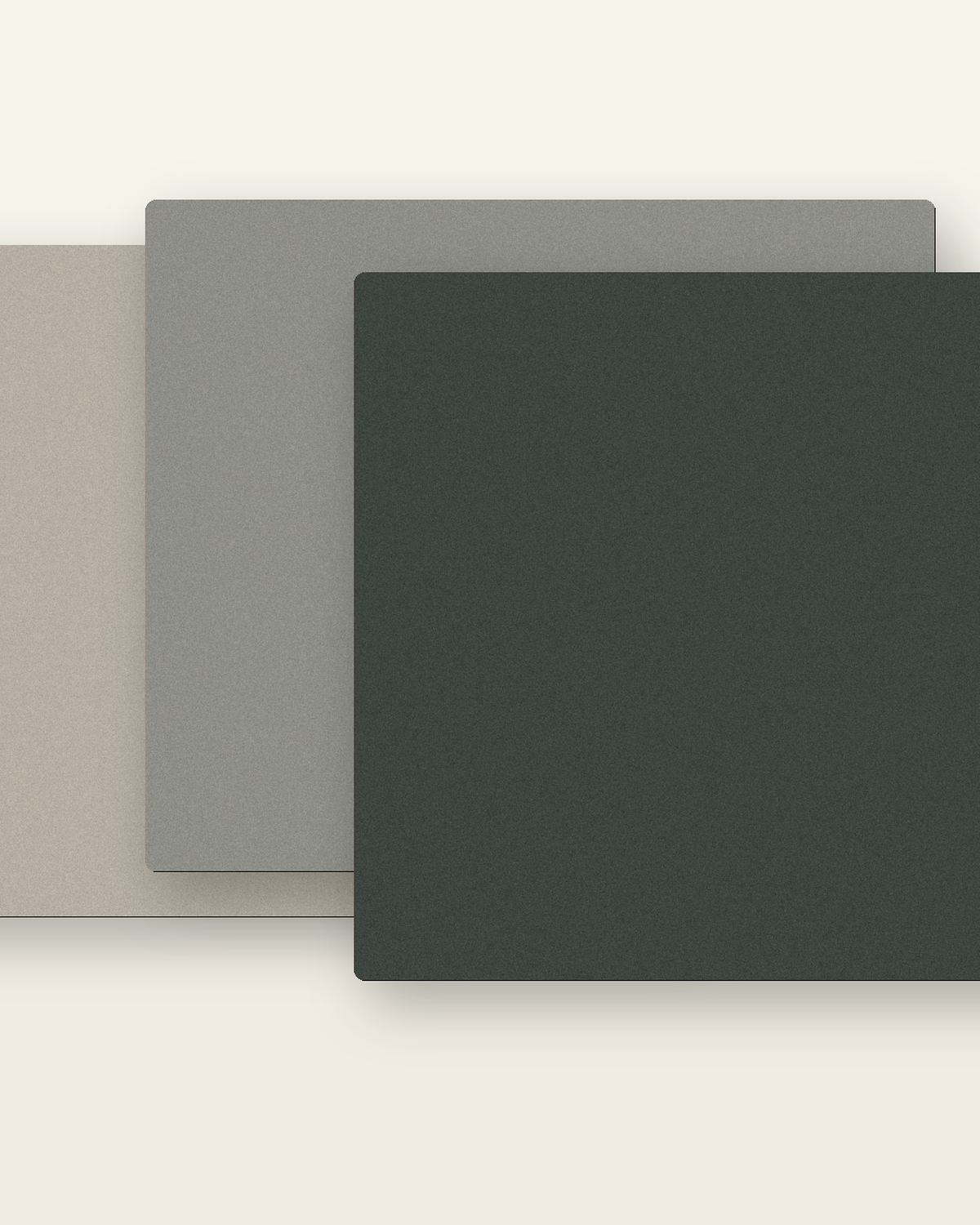 PET acoustic felt panel in a muted natural tone